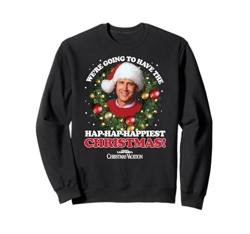 National Lampoon's Christmas Vacation - Hap Hap Happiest Sweatshirt | Amazon (US)