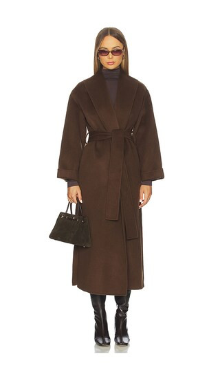 Trullem Coat in Carafe | Revolve Clothing (Global)