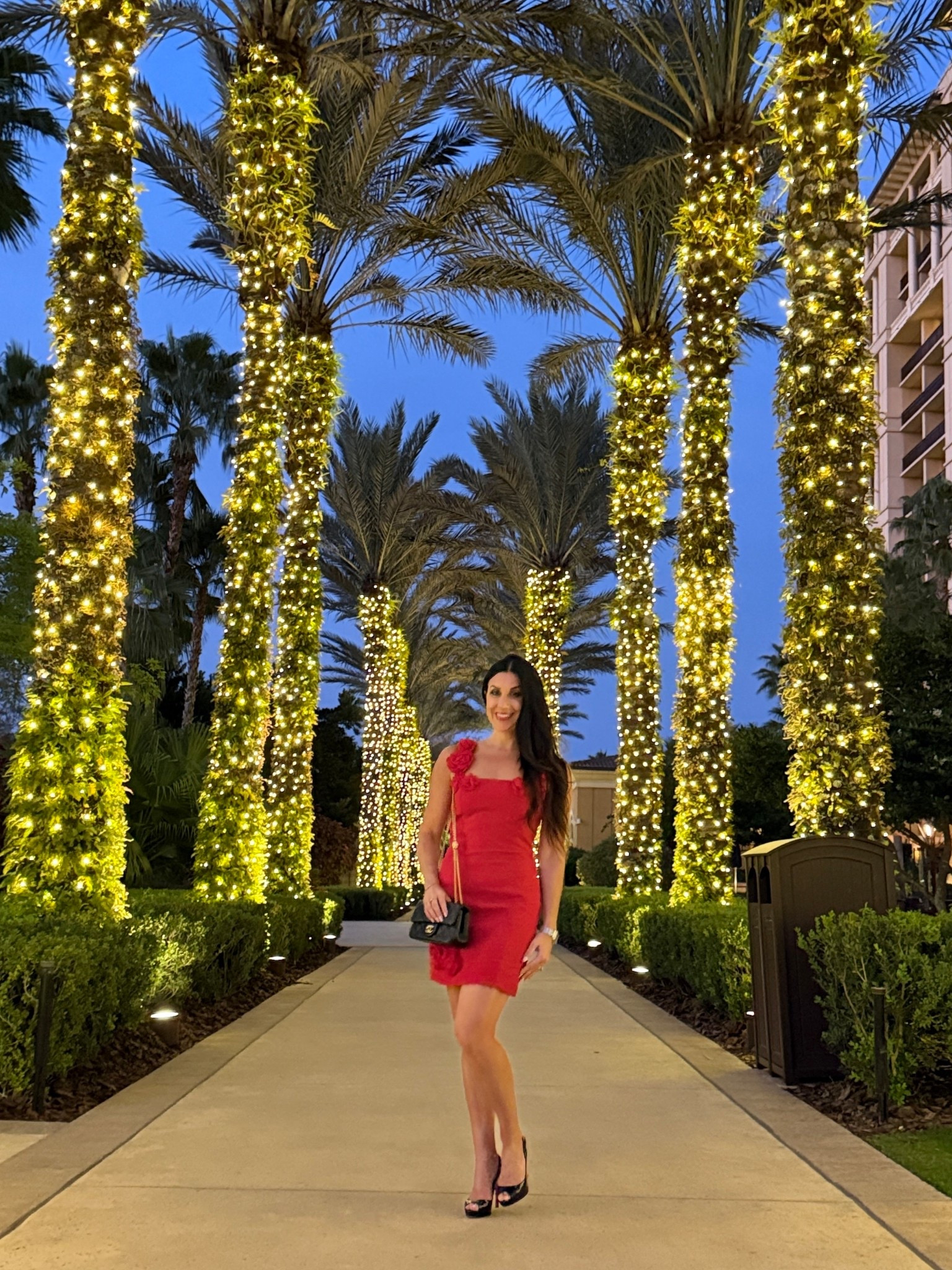 Red dress from revolve, holiday dress

#LTKHoliday