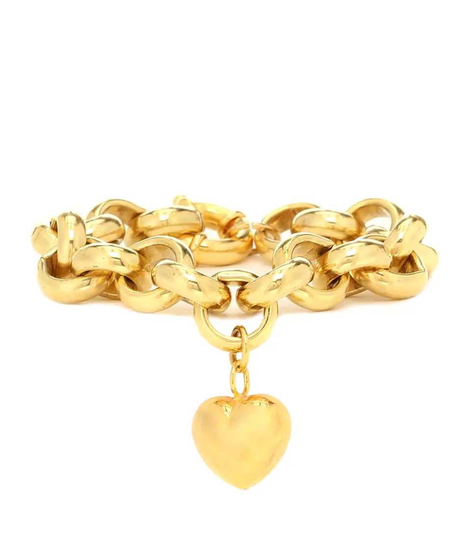 Exclusive to Mytheresa – Gold-plated bracelet with heart charm | Mytheresa (DACH)