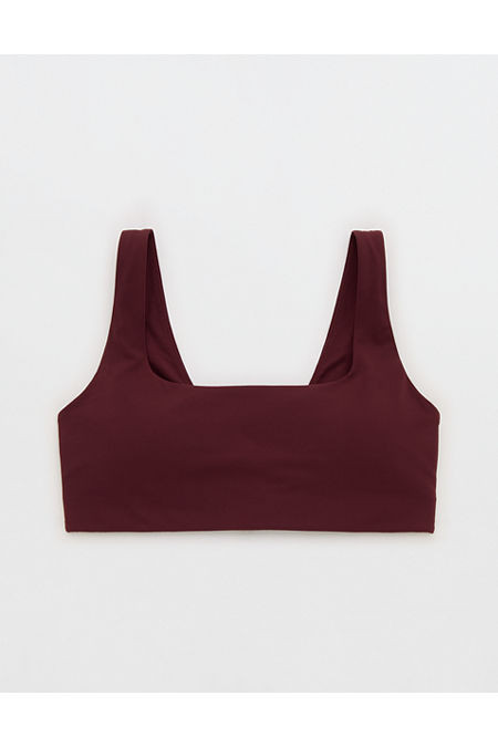 OFFLINE By Aerie Real Me XTRA Classic Sports Bra Women's Royal Berry XXS | Aerie