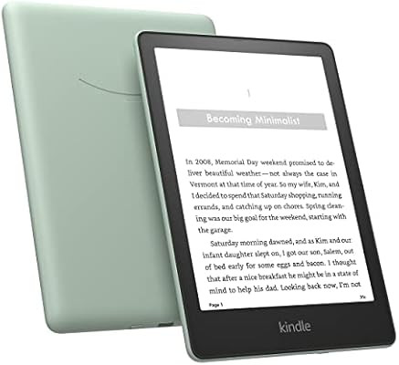 Amazon Kindle Paperwhite Signature Edition (32 GB) – With auto-adjusting front light, wireless ... | Amazon (US)