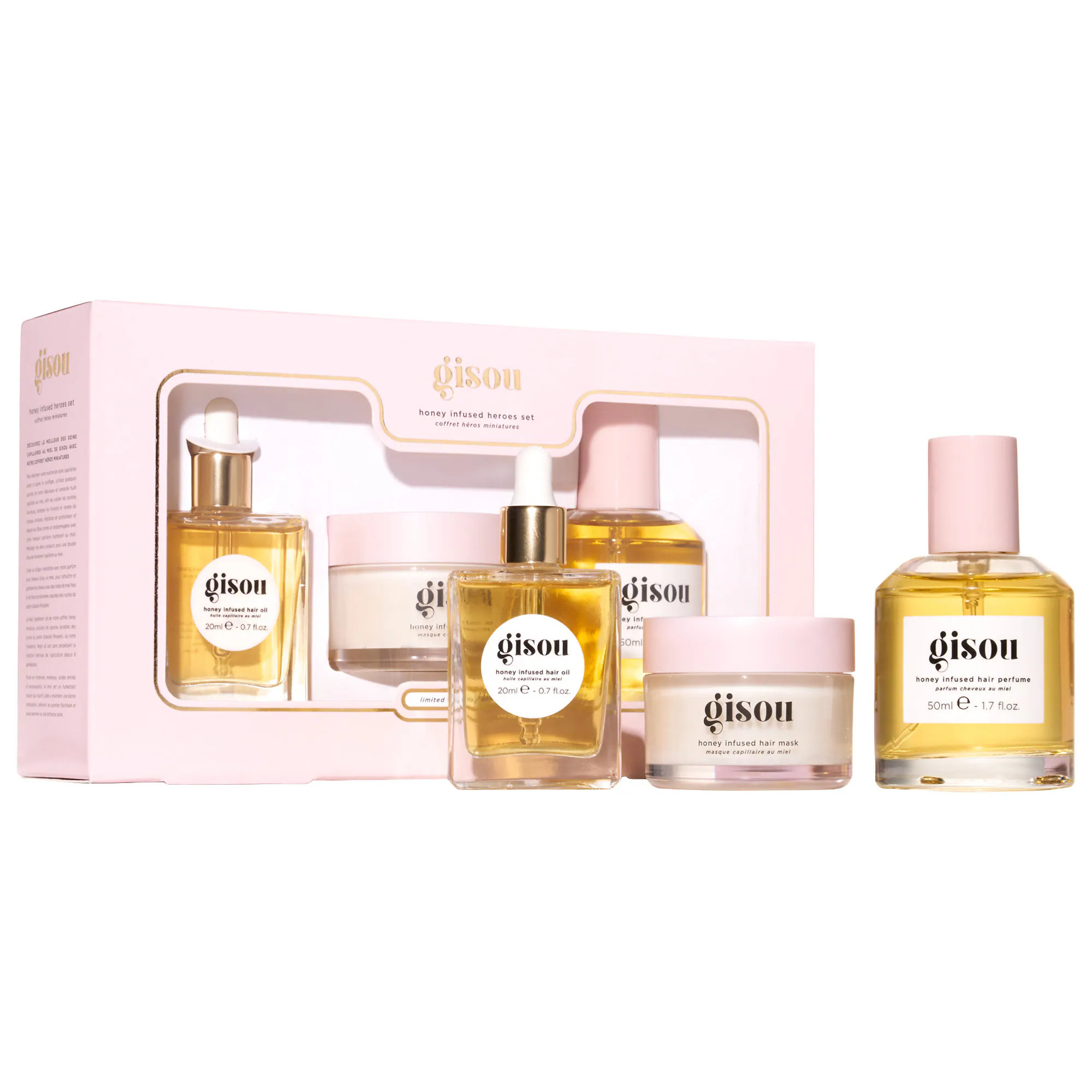 Gisou Honey Infused Heroes Hair Set | Sephora (US)