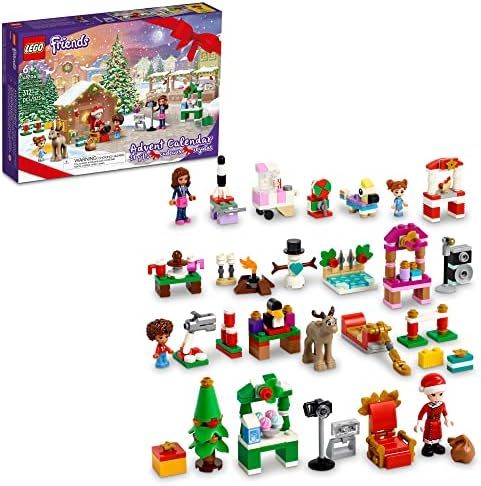 LEGO Friends 2022 Advent Calendar 41706 Building Toy Set; 24 Gifts and Holiday Toys, Including Sa... | Amazon (US)