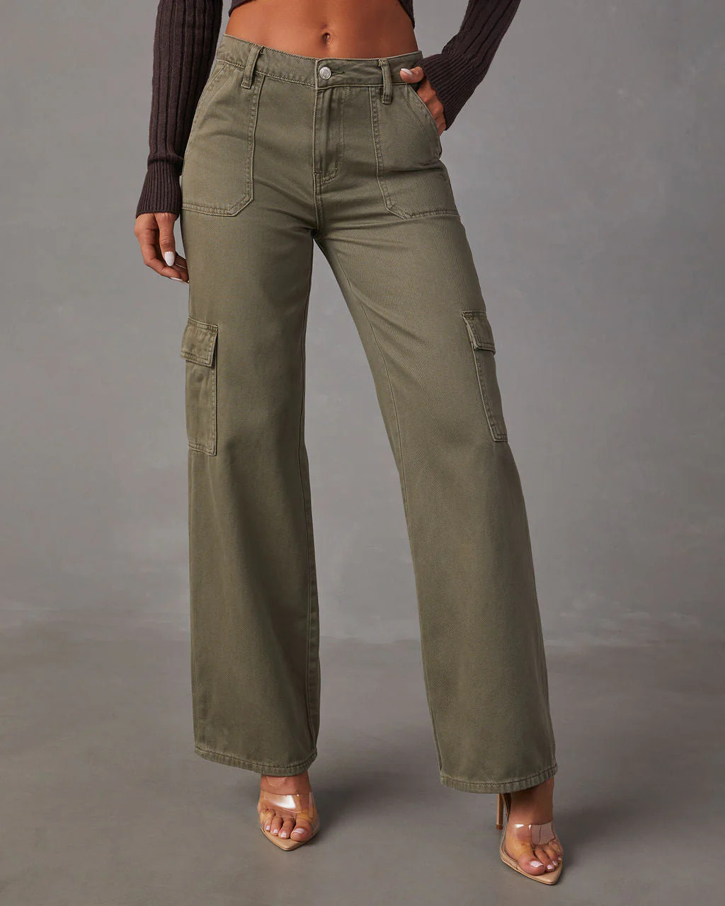 Urban High Rise Cargo Jeans | VICI