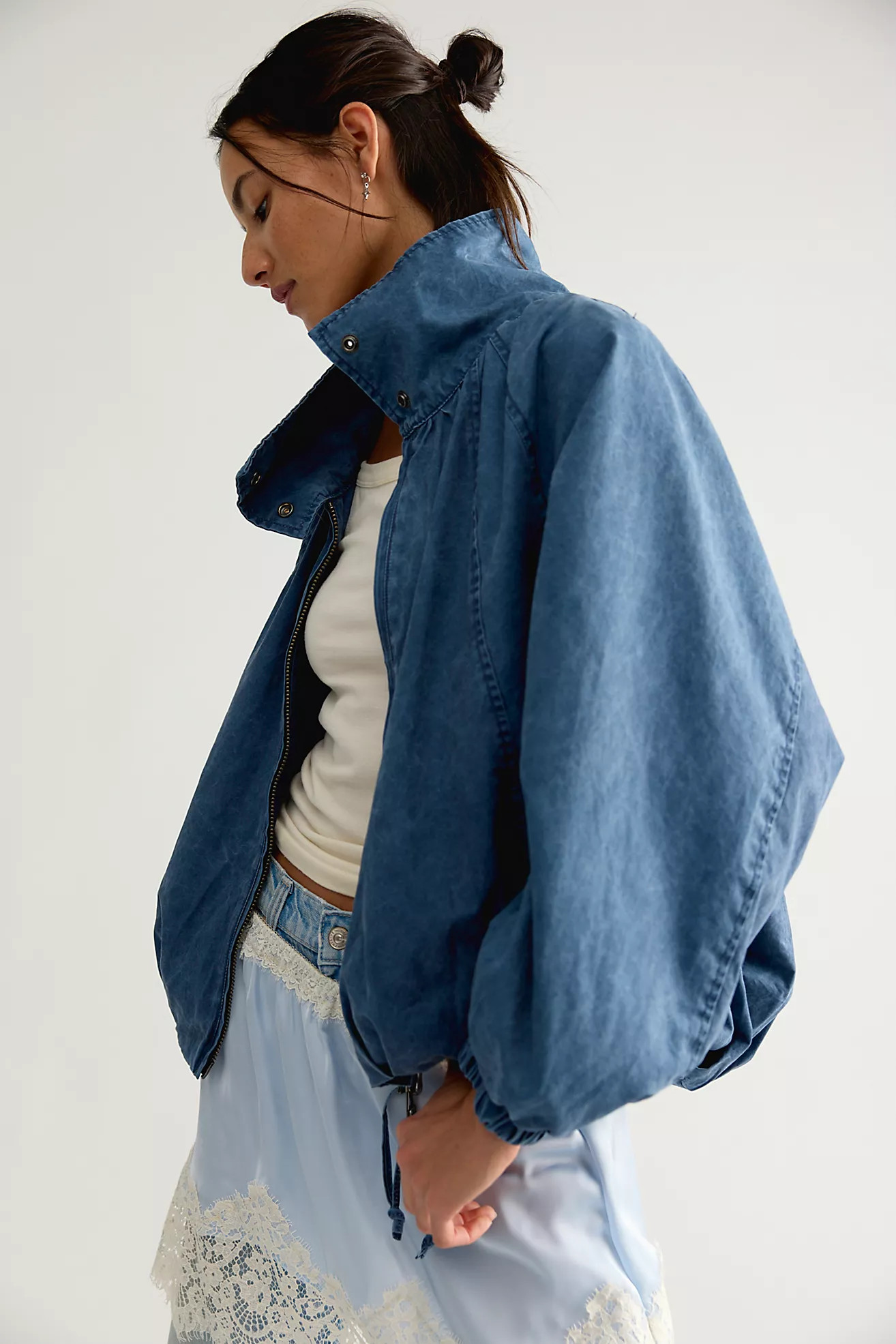 Chelsea Funnel-Neck Jacket | Free People (Global - UK&FR Excluded)