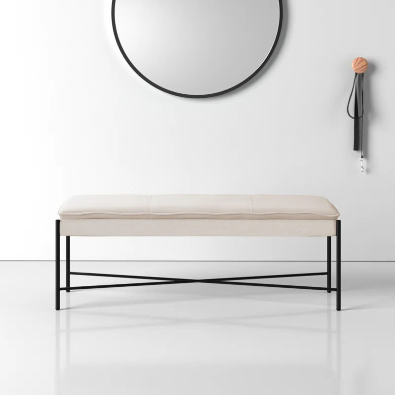 Landers 50" Upholstered Bench | Wayfair North America
