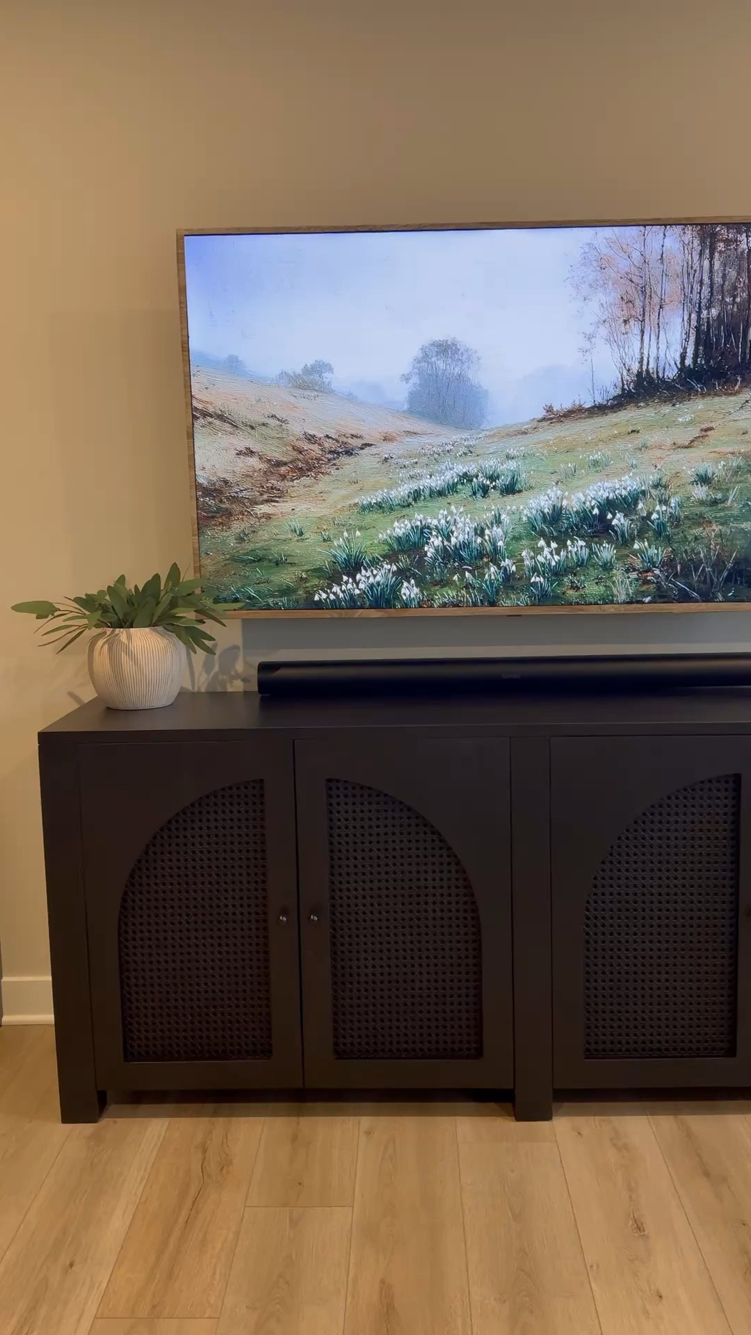 Black sideboard, black cane cabinet, black arch console, black console, tv stand, tv media console 

#LTKHome #LTKMidsize #LTKSaleAlert