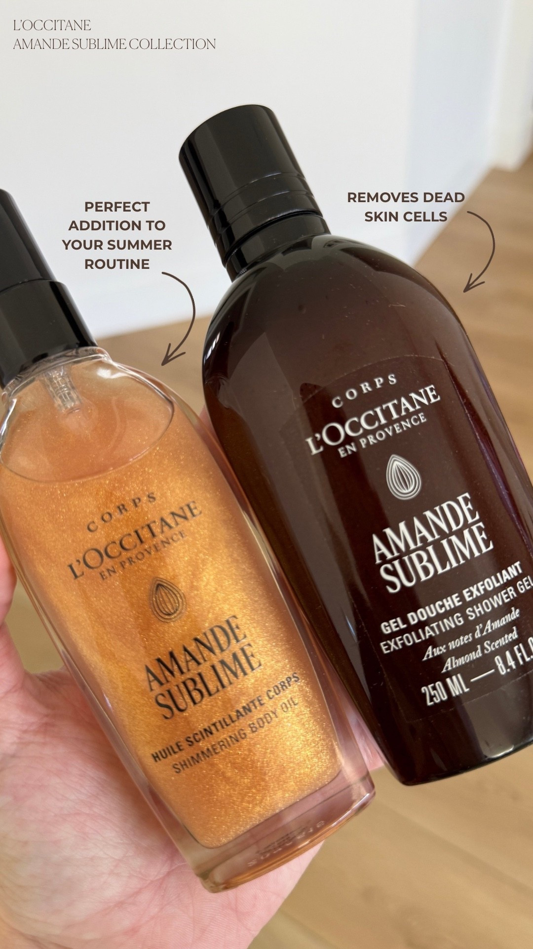 The perfect combo for summer! Remove dead skin cells with the exfoliating shower gel, then finish your routine with the finishing body oil for a beautiful glow ✨

#LTKBeauty #LTKselfcare