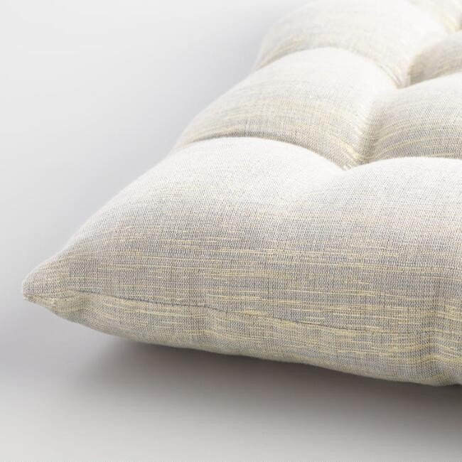 Gold Metallic Chair Cushion | World Market