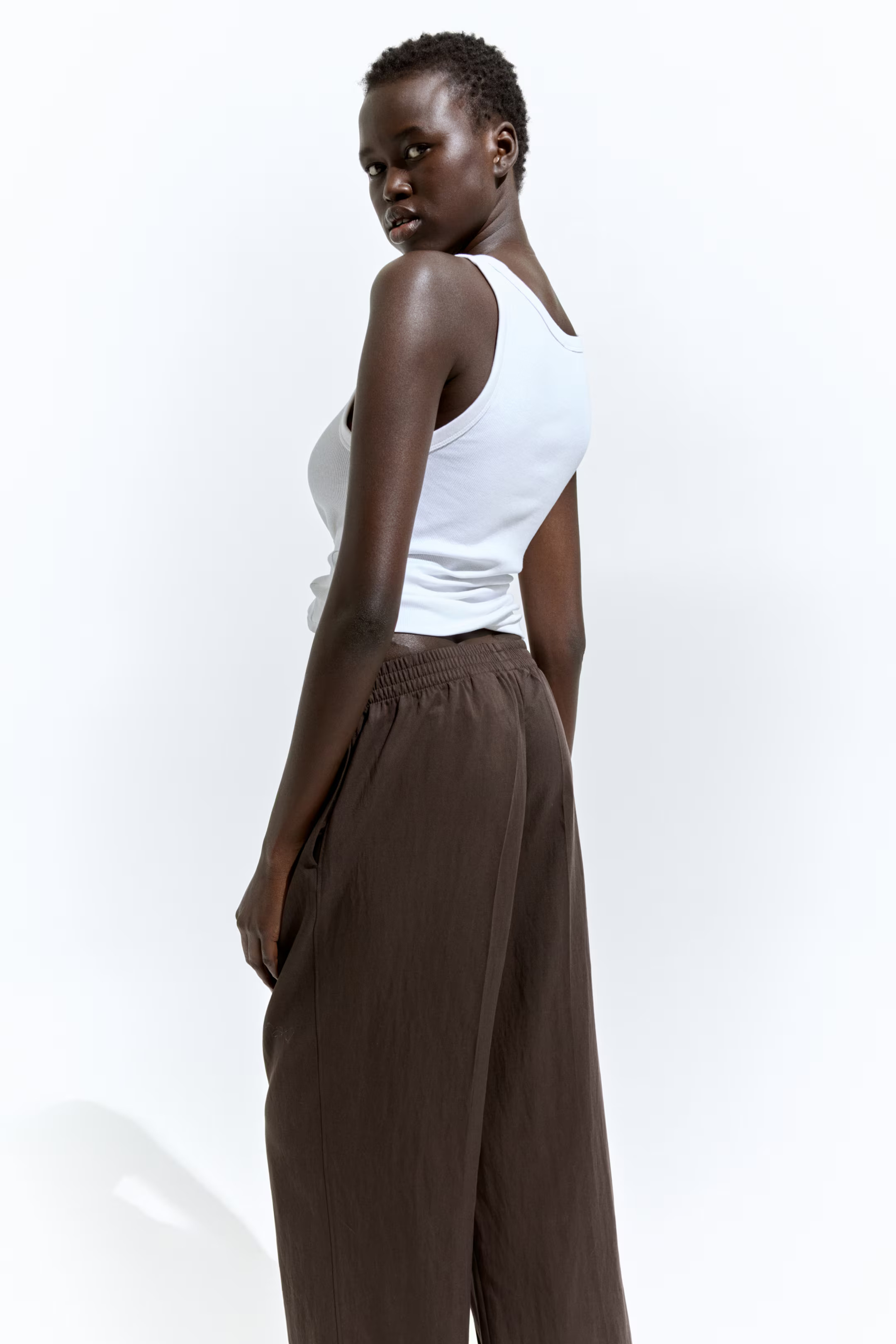 Pull-On Twill Pants | H&M (US + CA)