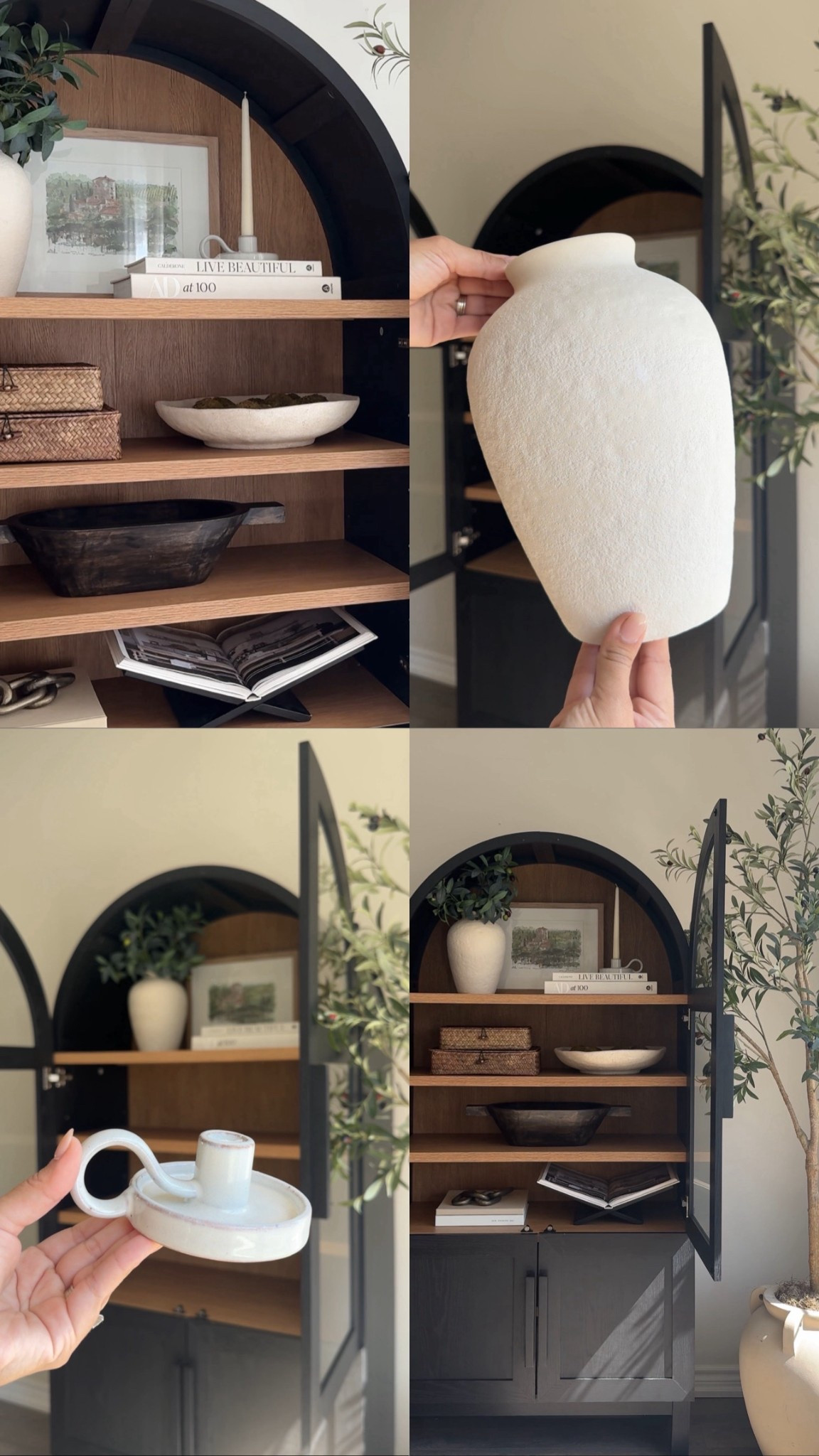 styling my new arch cabinet one pretty piece at a time ⏳

#LTKcanada #LTKcasa