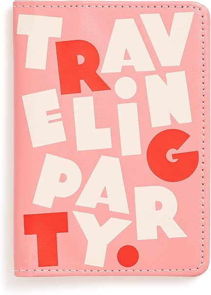 ban.do Women's Getaway Leatherette Passport Holder/Cover with Card Slots, Traveling Party | Amazon (US)