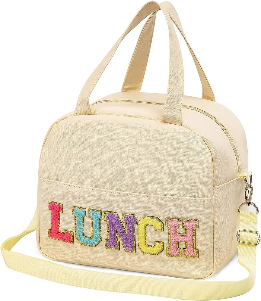 LUCKIPLUS Lunch Bag for Women Personalized Insulated Lunch Box for Adults with Adjustable Shoulde... | Amazon (US)