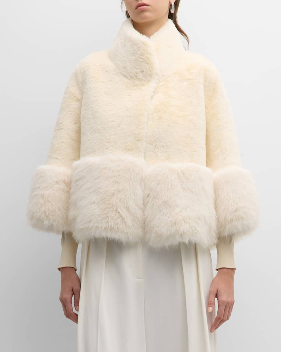 Faux Shearling Jacket | Neiman Marcus