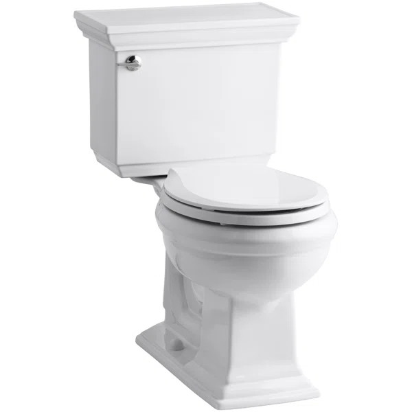 3933-0 Memoirs® Stately Comfort Height 1.28 gpf Two-piece Round-front Toilet | Wayfair Professional