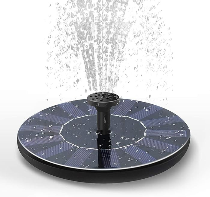 Solar Fountain Water Pump for Bird Bath, New Upgraded Mini Solar Powered Fountain Pump 1.5W Free ... | Amazon (US)