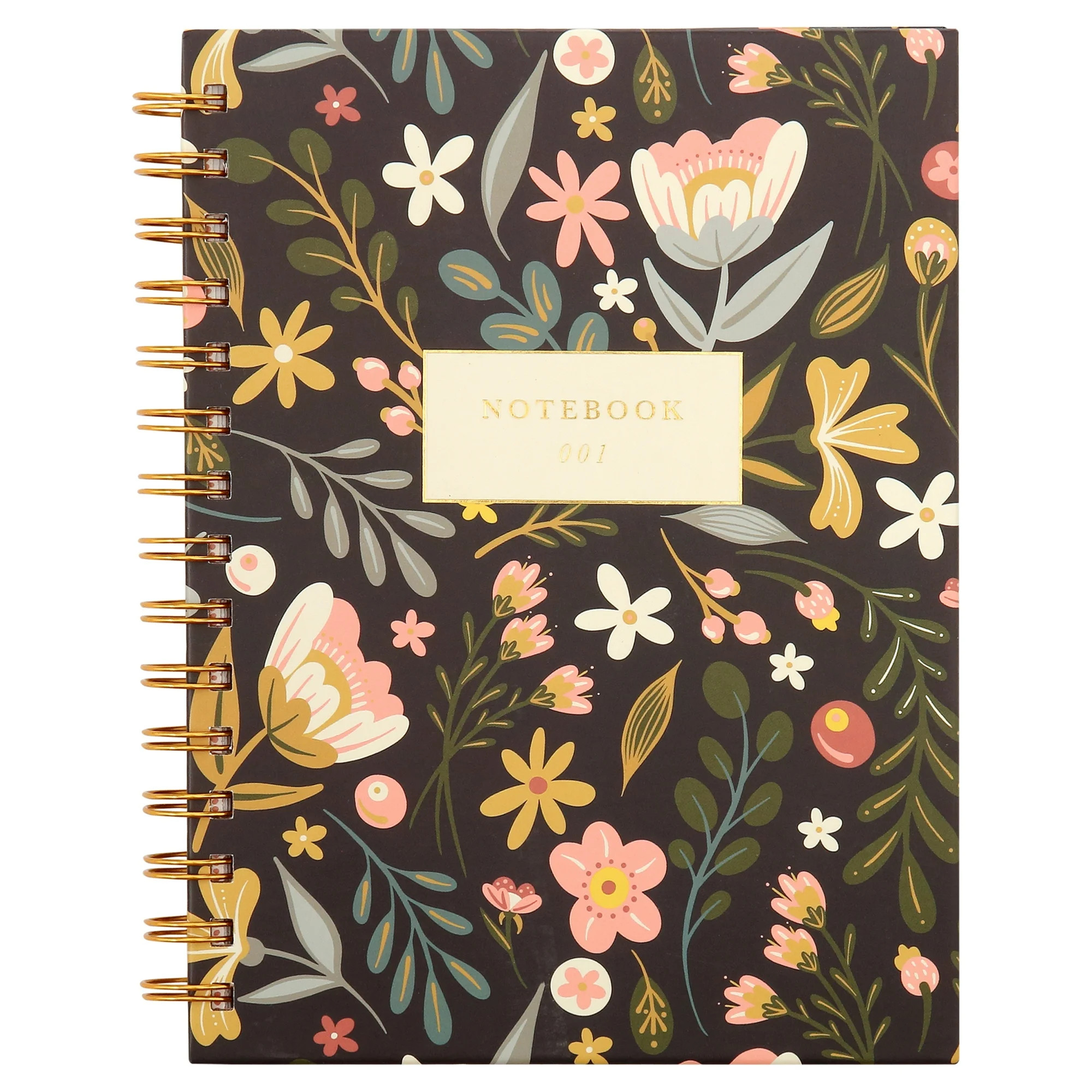 Pen+Gear 6. 4x8 Hardcover Journal, Floral,Includes Sticker Sheet and Heavy-Duty Pocket - Walmart.... | Walmart (US)