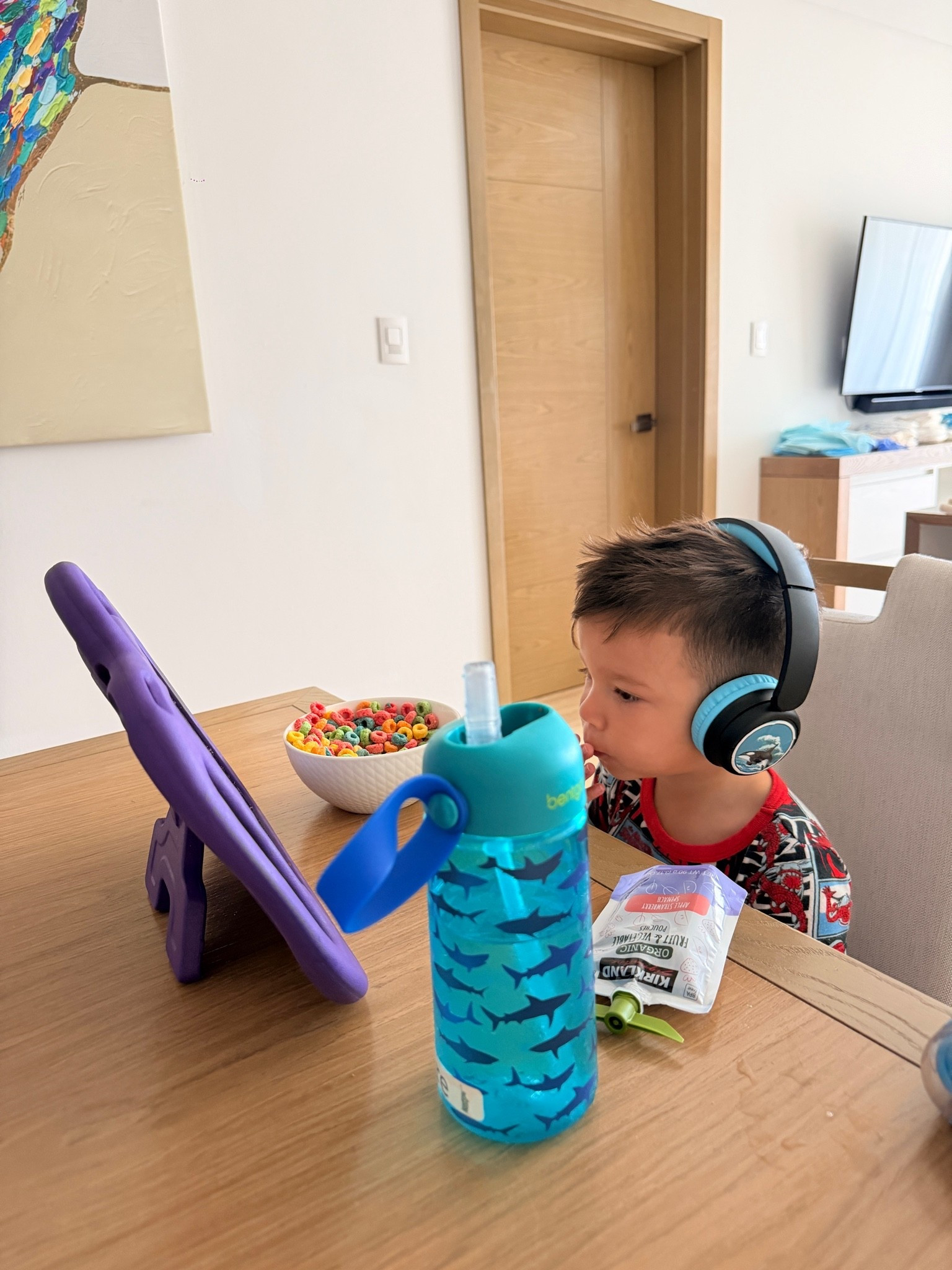Zaire’s iPad case and headphones, perfect for traveling. And the his favorite water bottle!

#LTKKids #LTKTravel #LTKdayinmylife