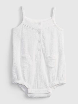 Baby First Favorite Pocket Bubble One-Piece | Gap (US)