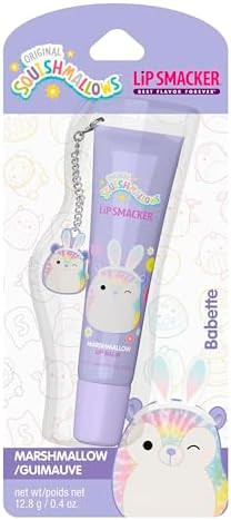 Lip Smacker Squishmallows Lip Balm, Marshmallow (Babette), Limited Edition Easter Basket Stuffer,... | Amazon (US)