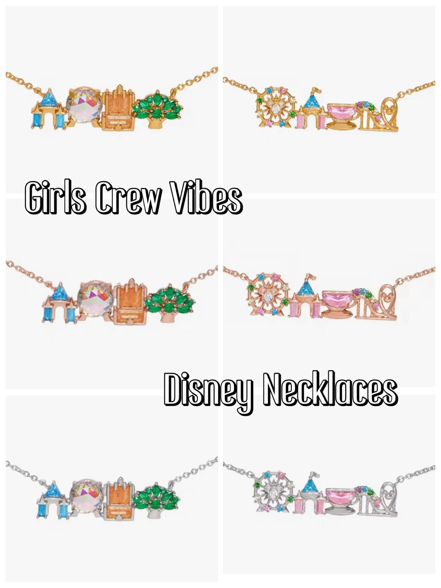 $65 or $5!?   Girls Crew vibes Disney theme park necklaces 