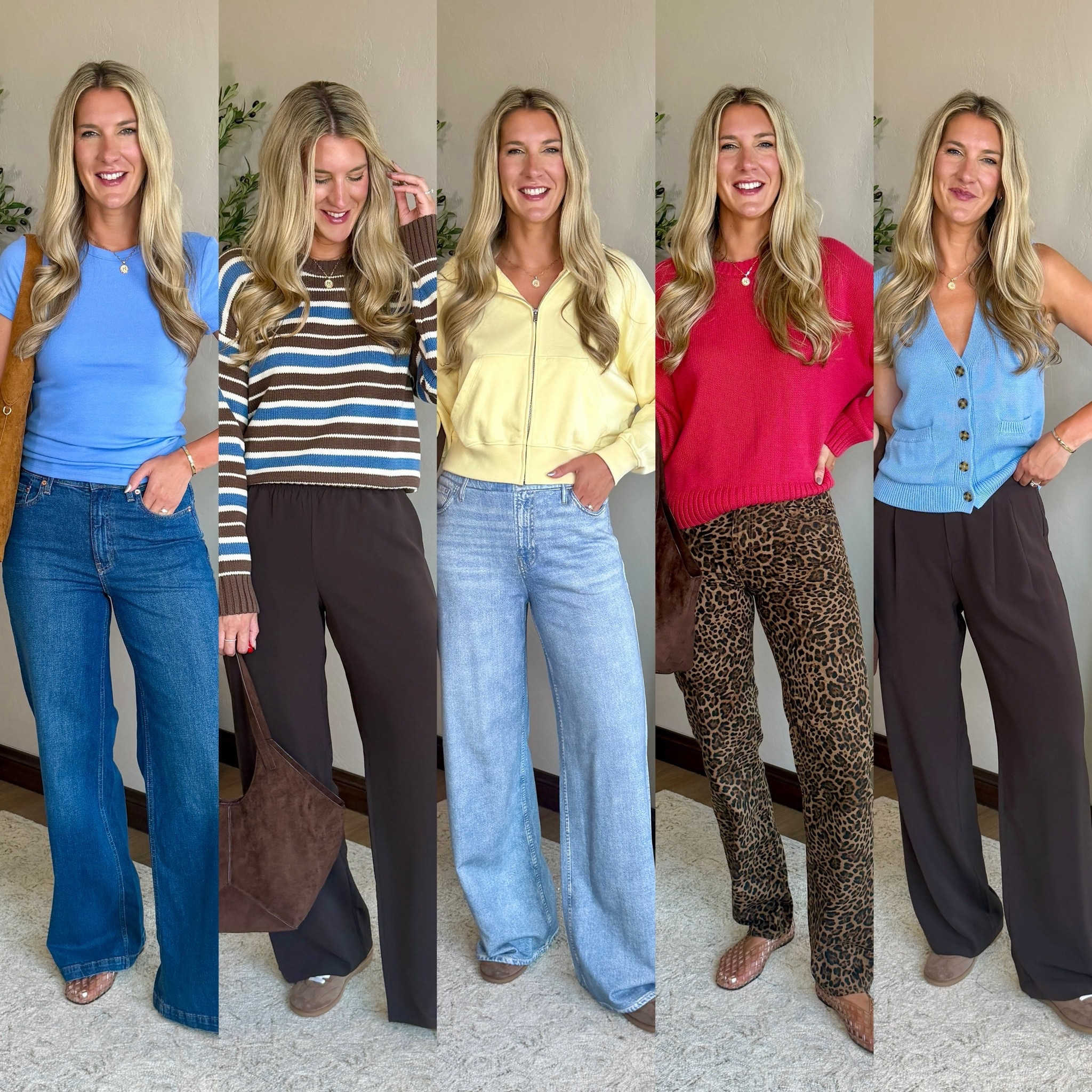 ⚠️⚠️MUST size down one in sweatpant jeans & ⚠️MUST size up one in leopard pants 

Friends & Family -
40% Off Everything (8/13-8/20)

top five favorite tall pants, leopard pants, wide leg, jeans,  pants, work pants, tall trousers, travel outfit, hit the floor length, tall fashion

@gap #howyouweargap #gappartner

#LTKTall #LTKSaleAlert #LTKWorkwear