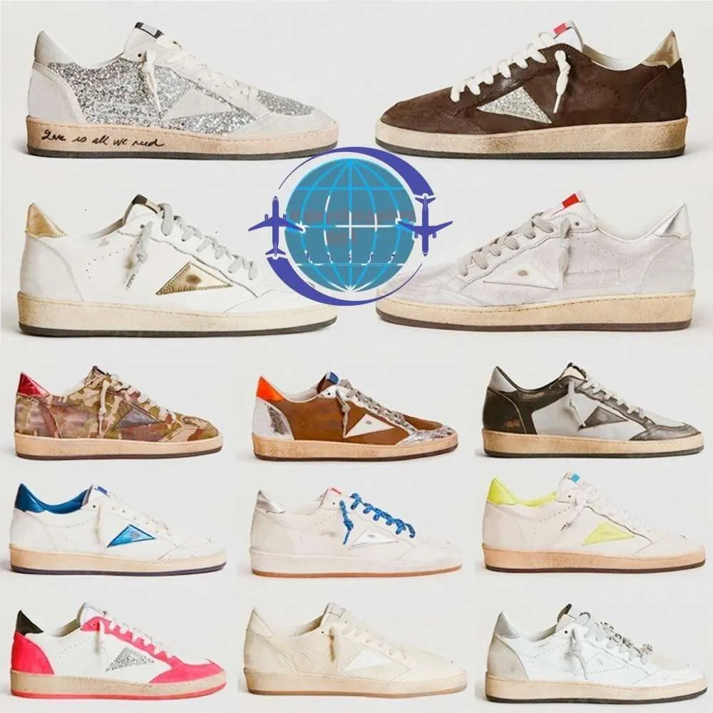 2024 Designer Loafers Sneakers Super-star S Shoes Leather Italy Dirty Old Shoe Brand Women Men Bl... | DHGate