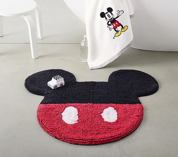 Disney Mickey Mouse Bath Mat | Pottery Barn Kids