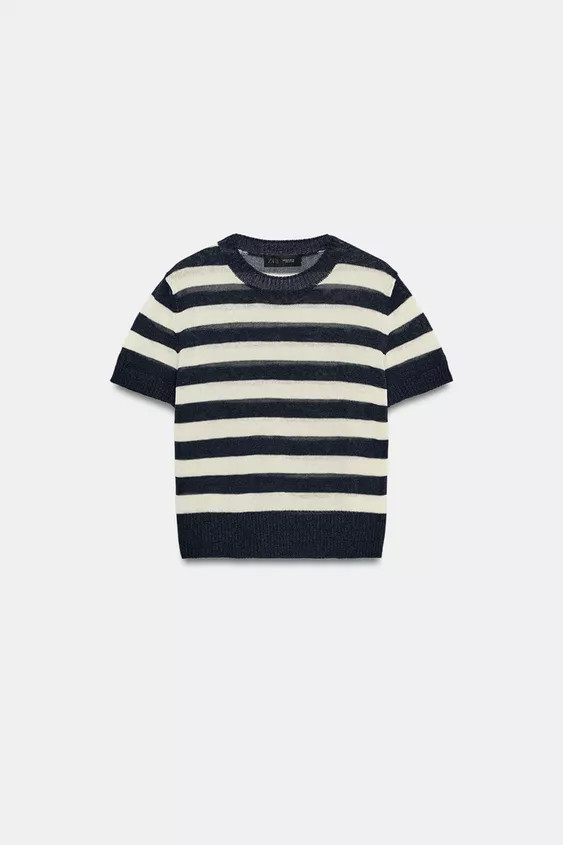SHORT SLEEVE KNIT TOP | Zara DE