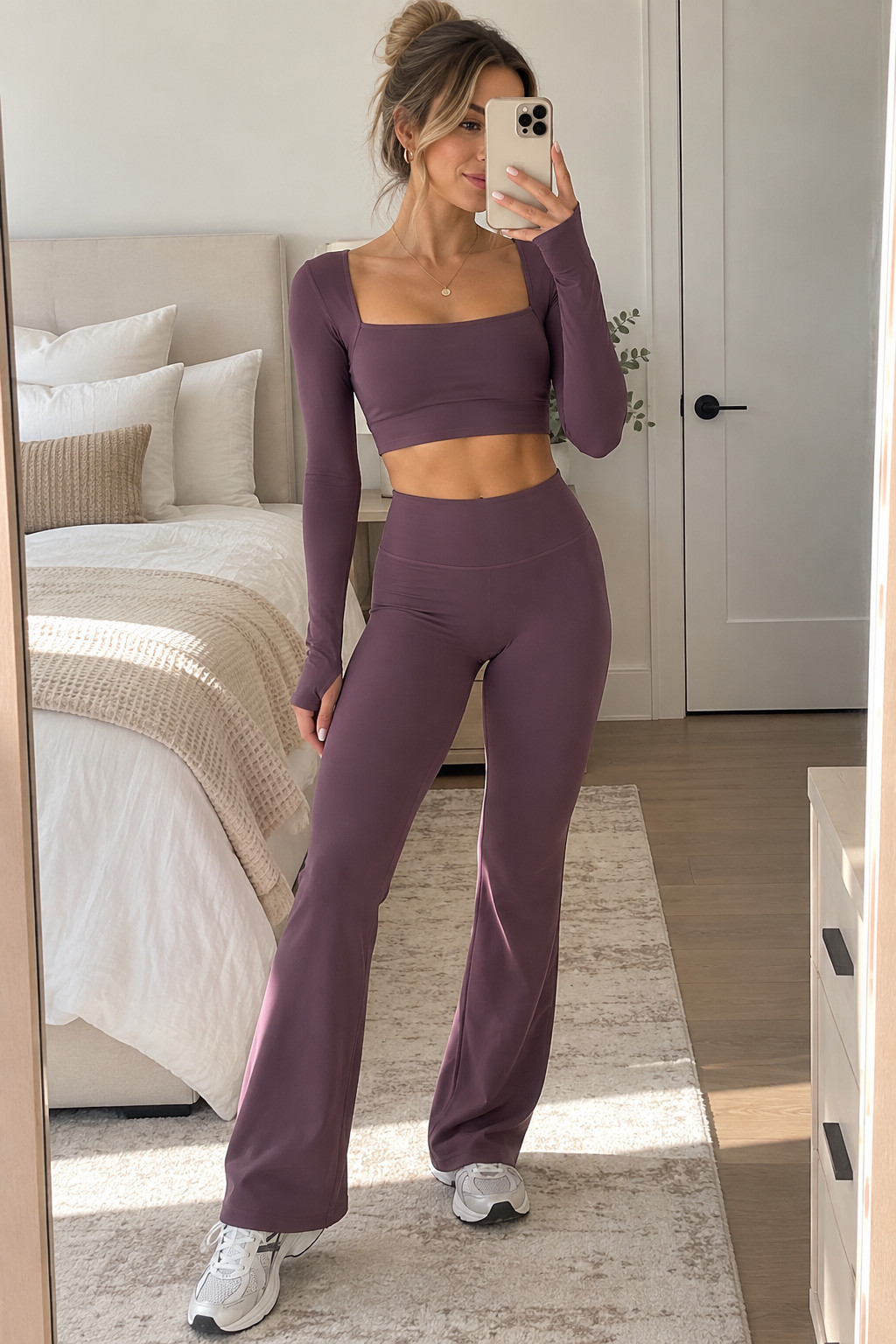 Found some seriously cute Amazon workout sets under $50 and I’m obsessed with these colors. The fitted tops, high-waisted bottoms, flare leggings, and simple silhouettes give such a clean elevated activewear look. I’d wear these for workouts, walking, travel days, and basically every casual errand. ✨ #AmazonWorkoutSets #AmazonFashionFinds #ActivewearStyle #WorkoutOutfit #GymFashion #AffordableFashion #MatchingSet #NeutralActivewear #AthleisureStyle #FitnessFashion 

 #LTKfitnessgoals #LTKSeasonal #LTKActive