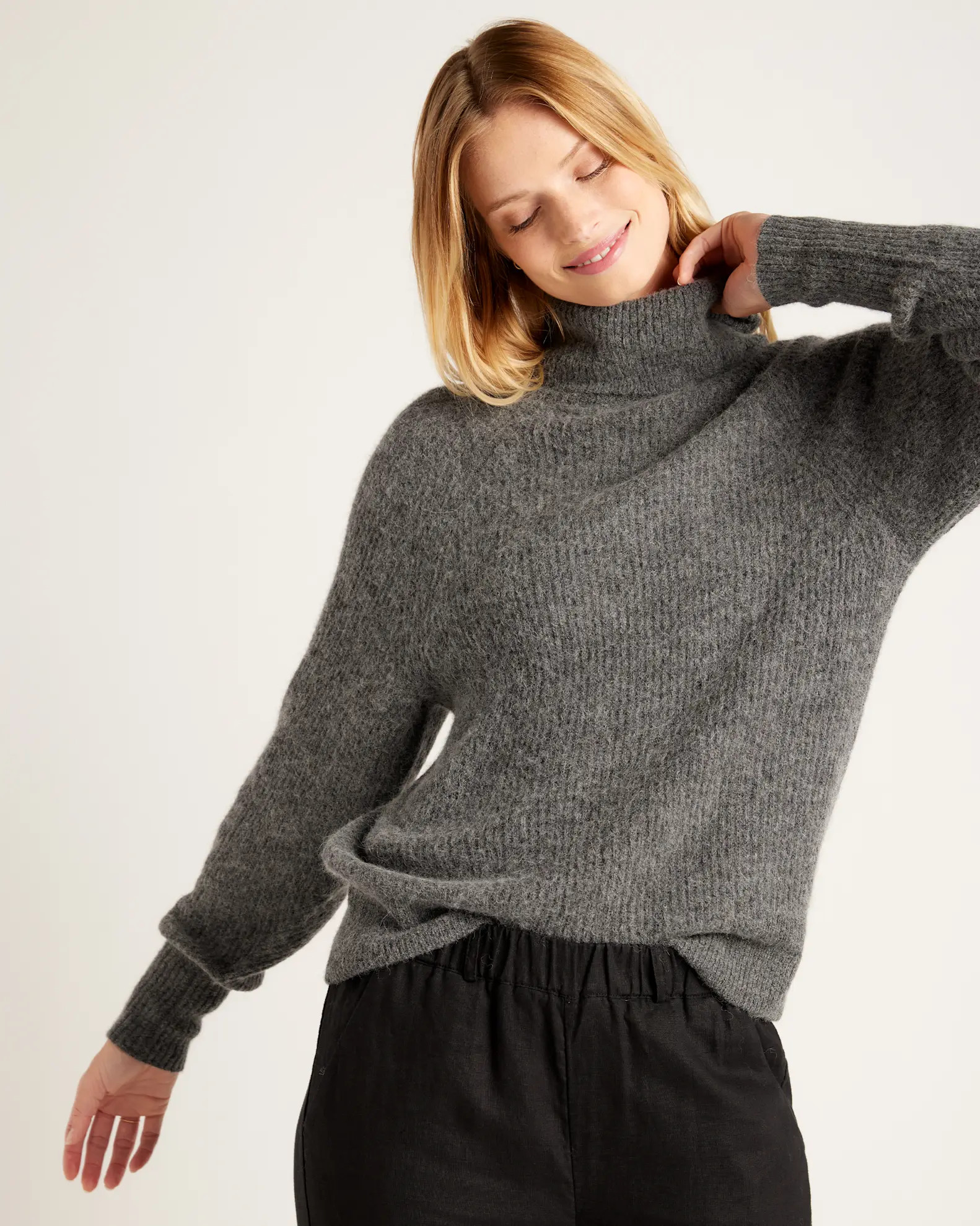 Alpaca Turtleneck Sweater | Quince | Quince