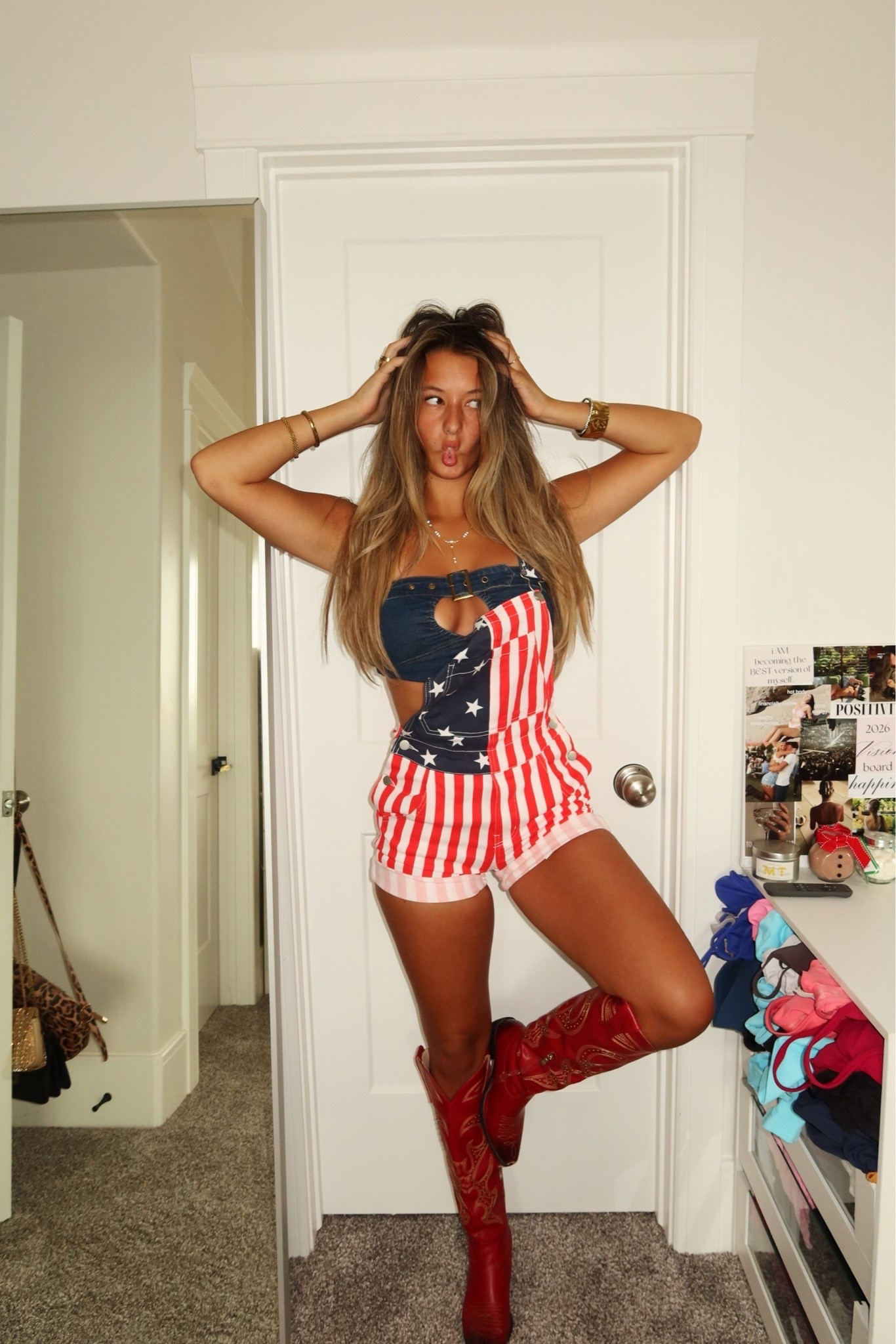 overalls on my tiktok! coolestbabeoutthere #4thofjulyoutfit #4thofjulyoutfits #fourthofjulyoutfits #fourthofjulyoutfit #july4thoutfits #july4thoutfit #julyfourth #4thofjuly #flagoveralls #denimtop #tubetop #denimtubetop

#LTKMens