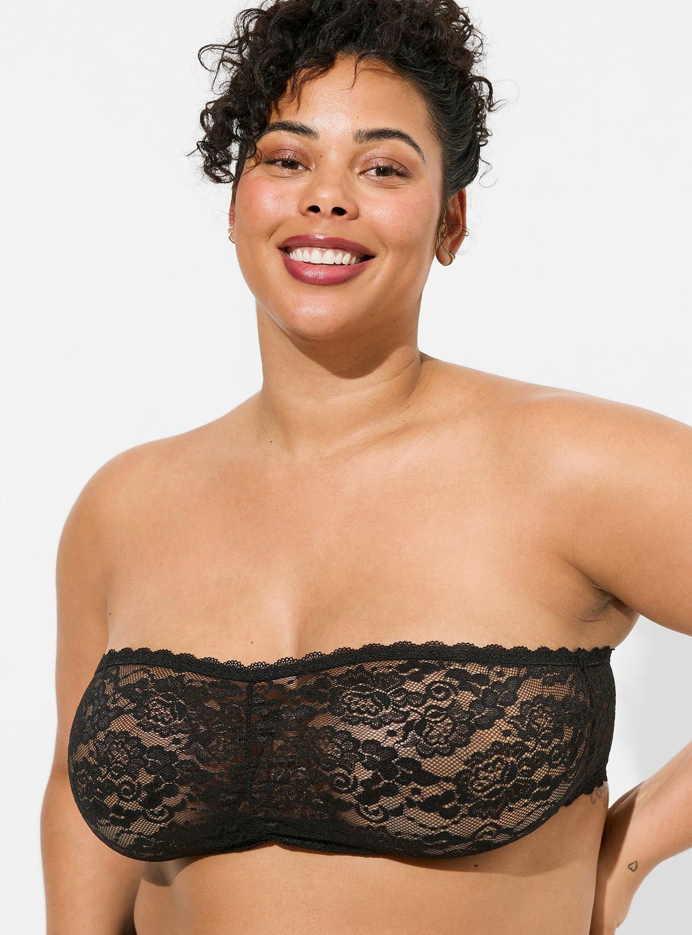 Unlined Lace Bandeau | Torrid (US & Canada)