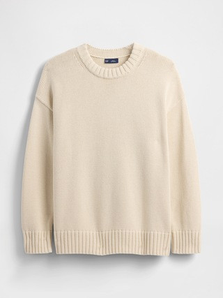 100% Cotton Oversized Sweater | Gap (US)