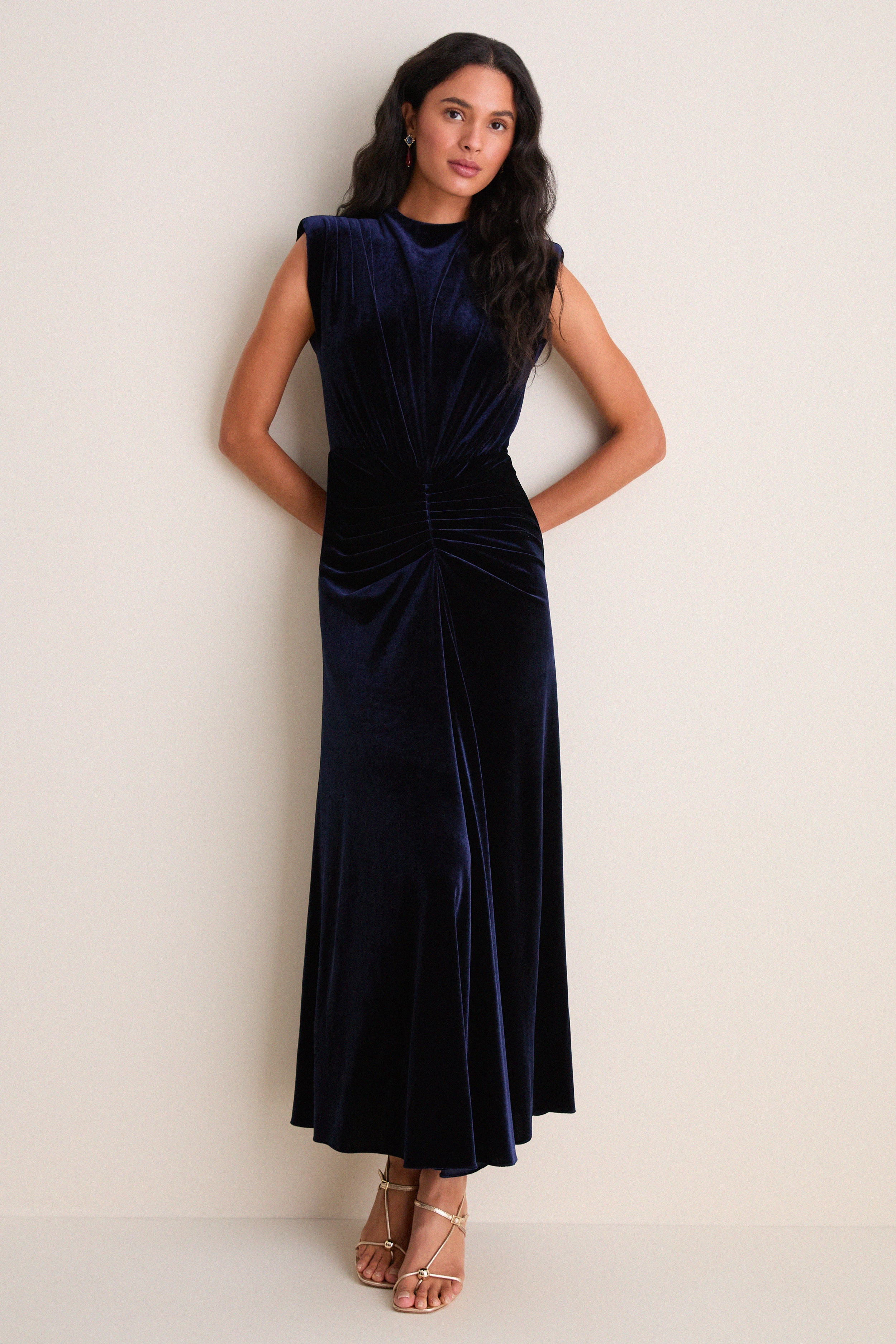Exclusive Deep Navy Al Dress | Tuckernuck (US)