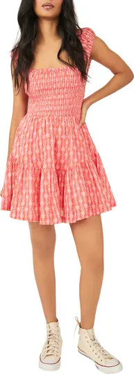 Sweet Annie Cotton Minidress | Nordstrom