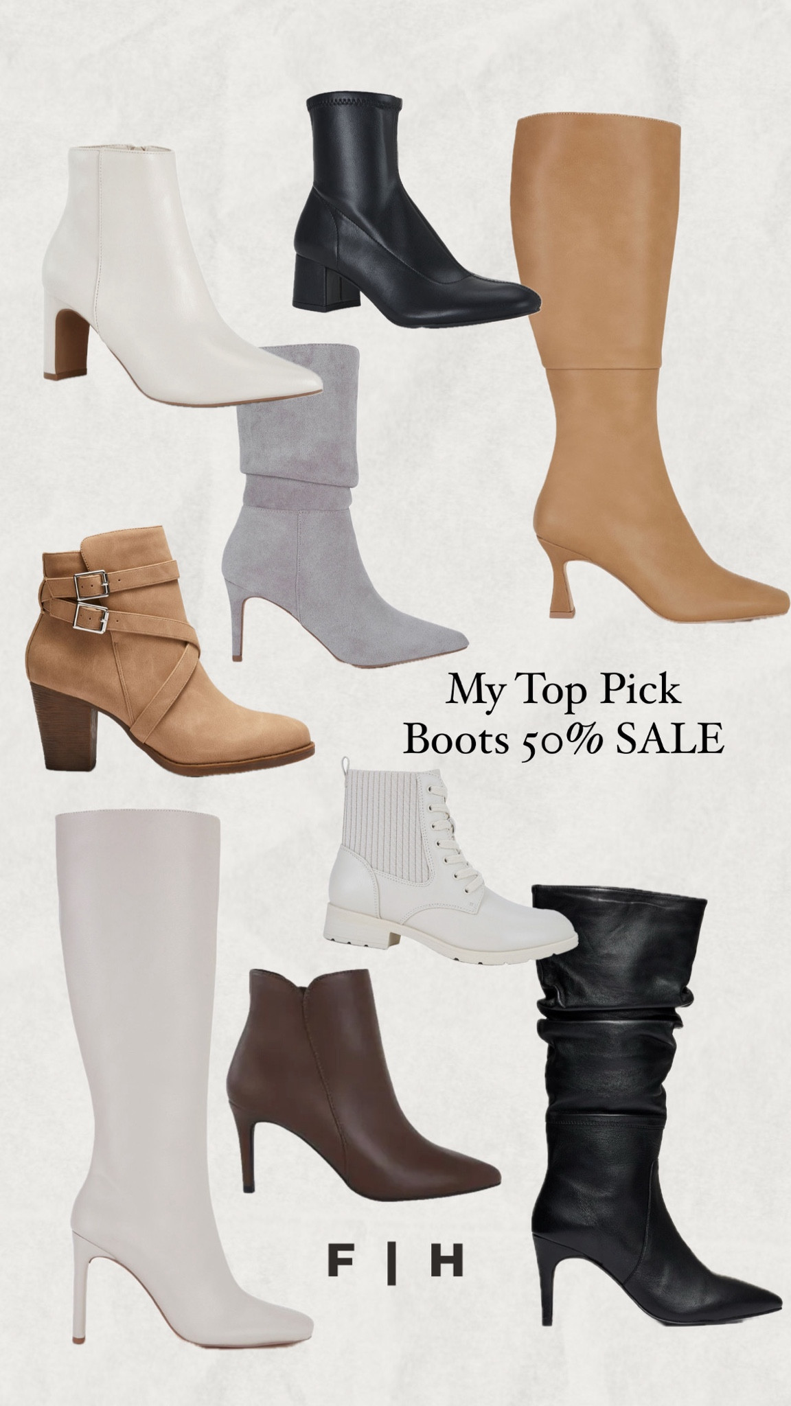 My Top pick for Boots at 50% off #staples #capsulewardrobe #neutral #neutraloutfits #ankleboots #highboots #shoes #oldmoneystyle 

#LTKaustralia #LTKsale #LTKshoes