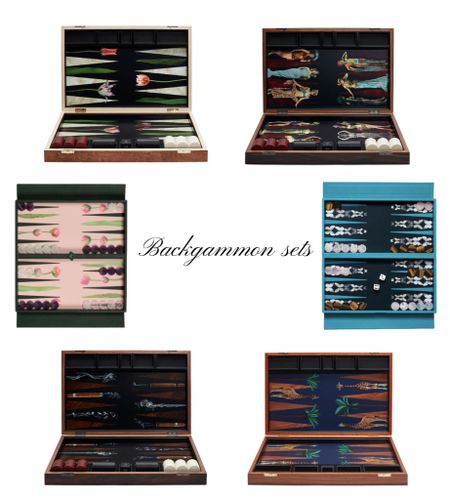 Backgammon sets but make it ✨art ✨

#LTKhome #LTKstyletip #LTKGiftGuide