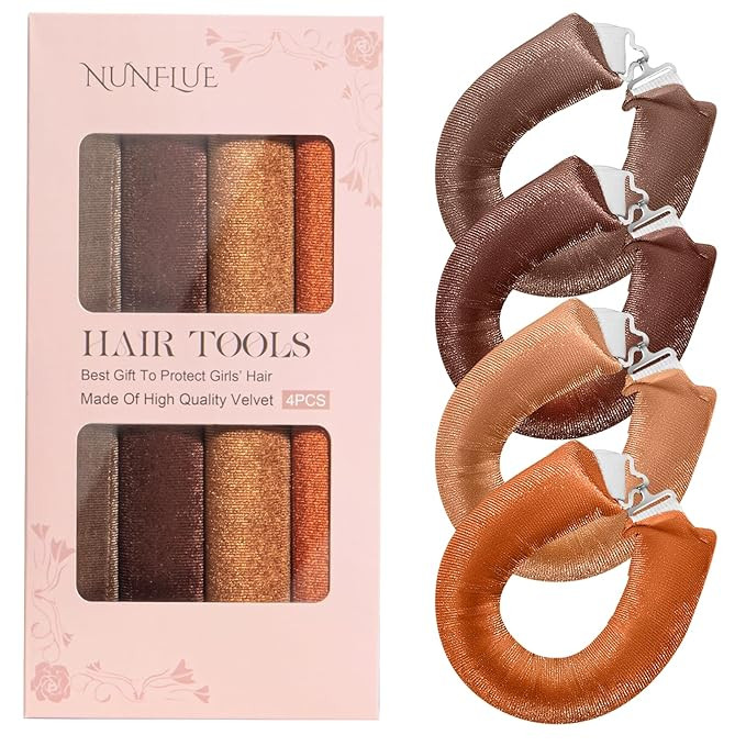 Heatless Curls Overnight Set - Jumbo Soft Hair Curlers to Sleep In, No Damage Velvet Curling Rods... | Amazon (US)