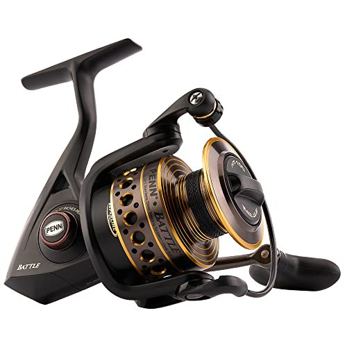 Penn Battle Spinning Fishing Reel, 4000, Black | Amazon (US)