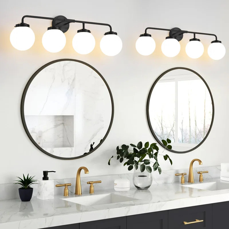 Corrigan Studio® Jaxon Dimmable Vanity Light, Bulbs not Included & Reviews | Wayfair | Wayfair North America