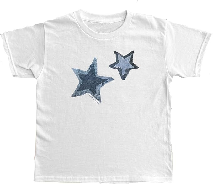 Women's Short Sleeve Y2K Baby Tees E-Girls Cute Graphic Print Crop Tops Slim Fit T Shirts Retro V... | Amazon (US)