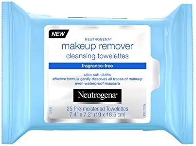 Neutrogena Fragrance-Free Makeup Remover Face Wipes, Daily Facial Cleansing Towelettes for Waterp... | Amazon (US)