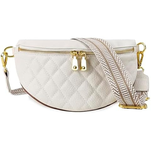 Eslcorri Small Crossbody Sling Bag for Women Trendy - Fashionable Fanny Packs Vegan Leather Chest... | Amazon (US)