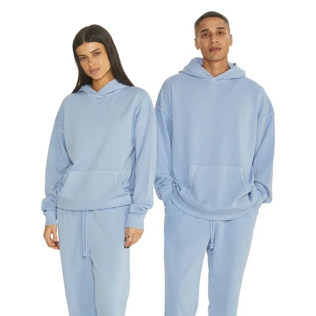 No Boundaries All Gender Fleece Hoodie Sweatshirt, Men's Sizes XS - 5XL | Walmart (US)