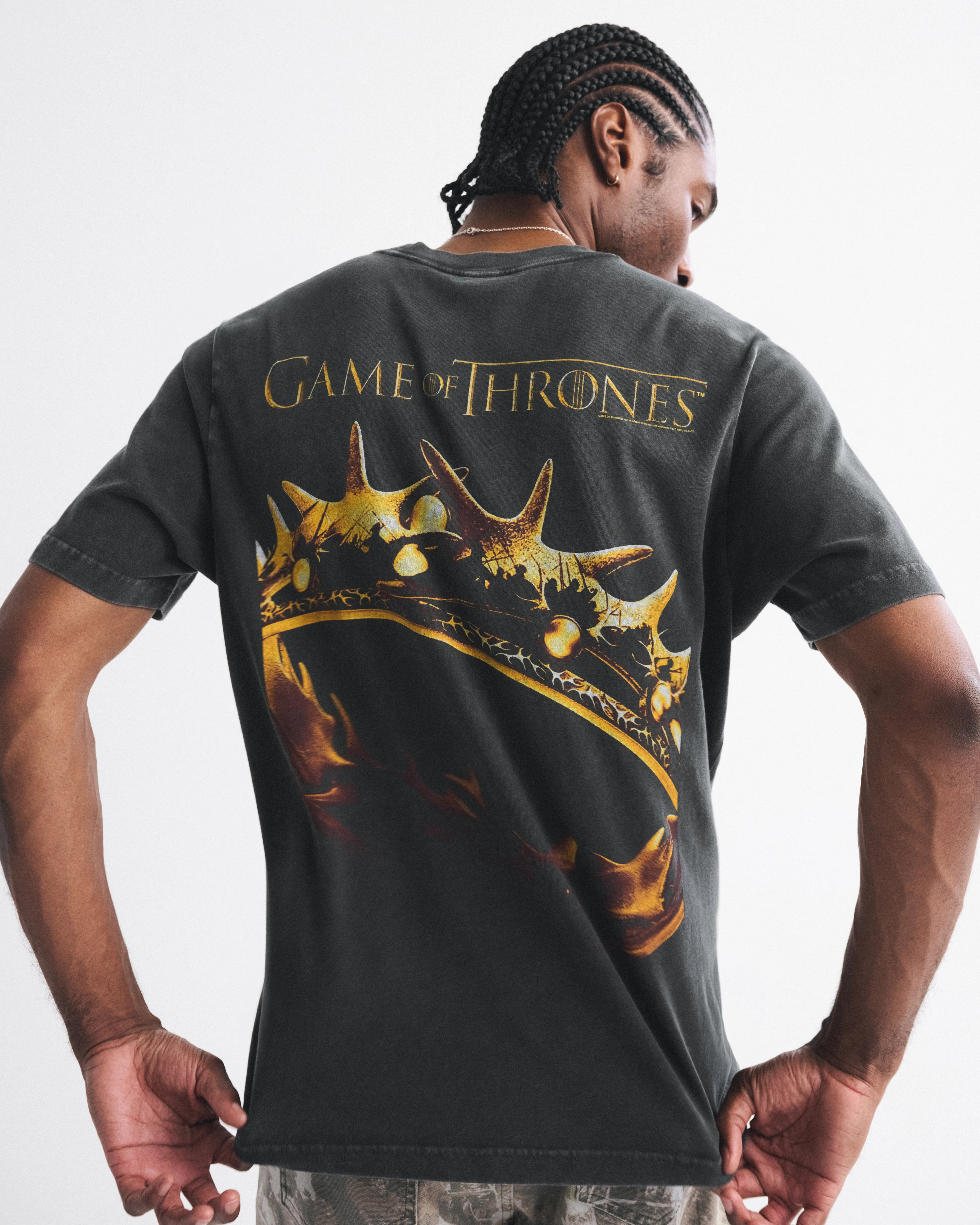 Game of Thrones Vintage-Inspired Graphic Tee | Abercrombie & Fitch (US)