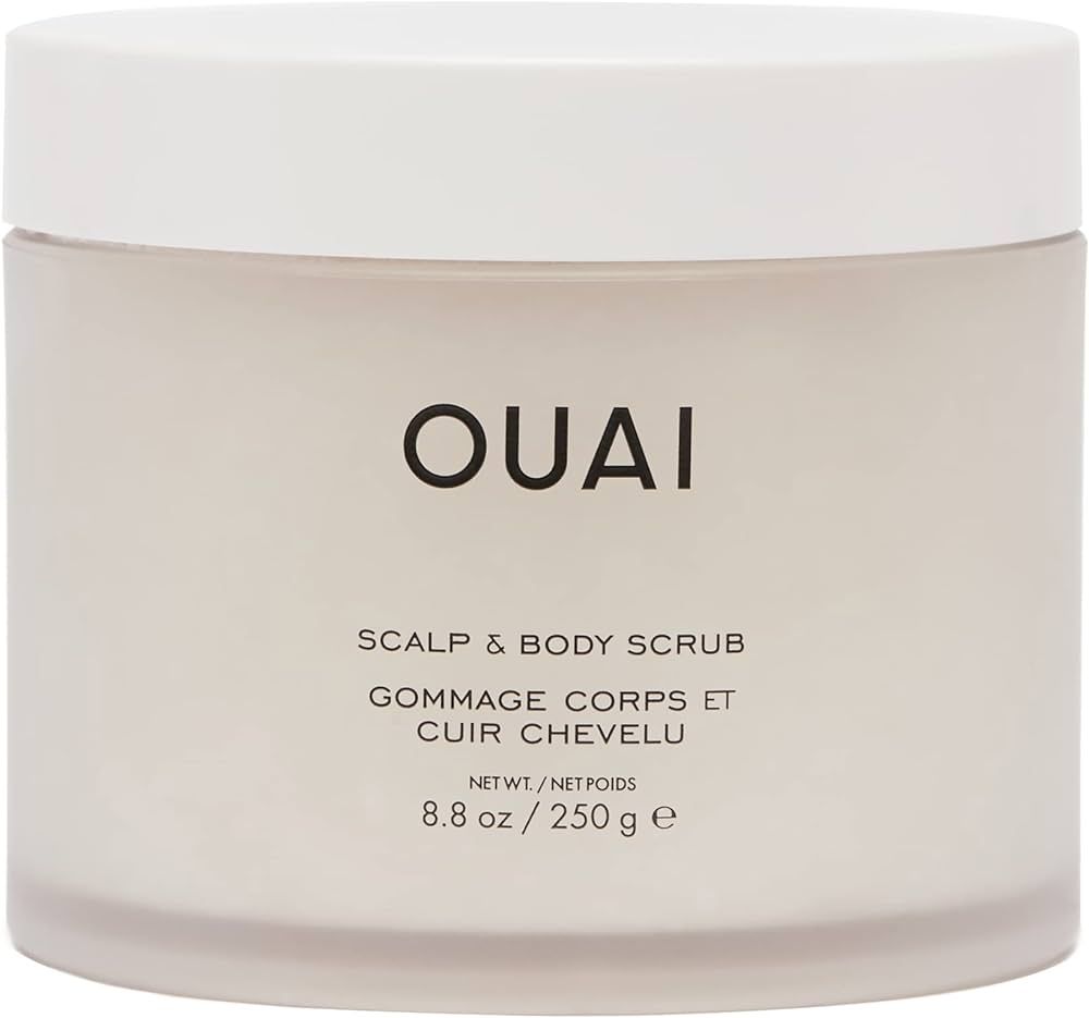 OUAI Scalp & Body Scrub. Deep-Cleansing Scrub for Hair and Skin that Removes Buildup, Exfoliates ... | Amazon (US)