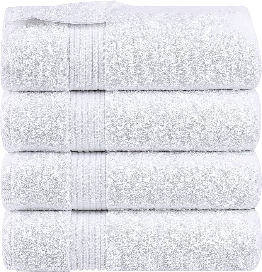Utopia Towels - Bath Towels Set - Premium 100% Ring Spun Cotton - Quick Dry, Highly Absorbent, So... | Amazon (US)