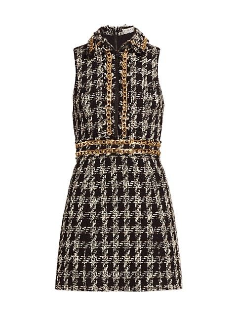 Ellis Tweed Minidress | Saks Fifth Avenue